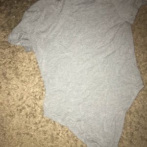 Forever 21 grey body suit
